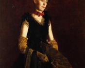 托马斯 伊肯斯 : Portrait of Letitia Wilson Jordan